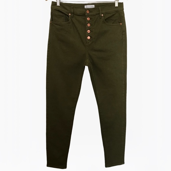 LOFT High-Rise Button Fly Skinny Women’s Jeans - 29 - Picture 5 of 17